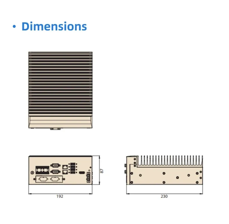 Nvidia Jetson Agx Xavier Fanless Edge Ai Computing Smart Box Buy Edge