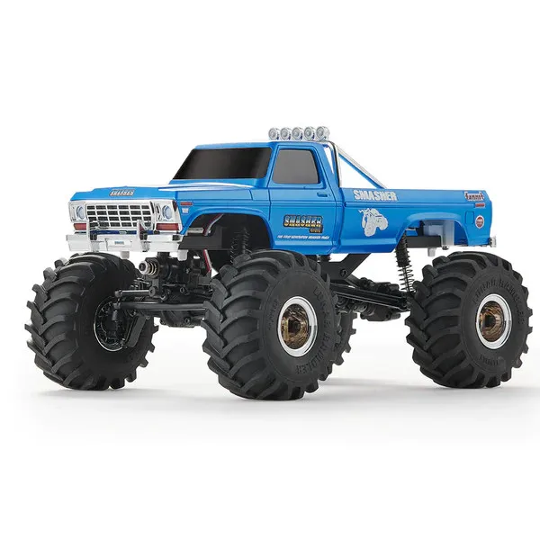 超美品 2速FMS 1/24スマッシャー fcx24 RTR 4WD フルセット FMS 1/24 FCX24 Max Smasher V2 - High Roller Stunt Car RC