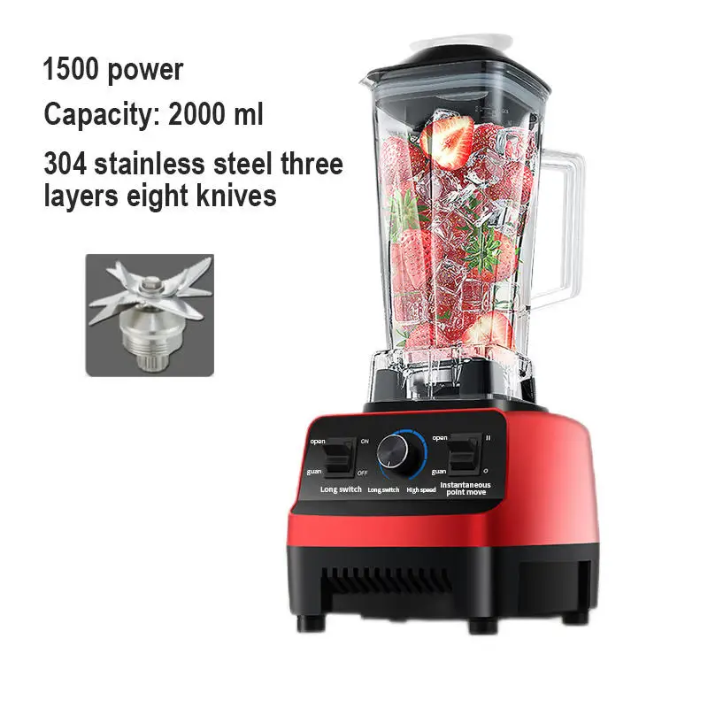 Electr Kitchen Mixer Blender Multifonct Operated Single Serve Blender