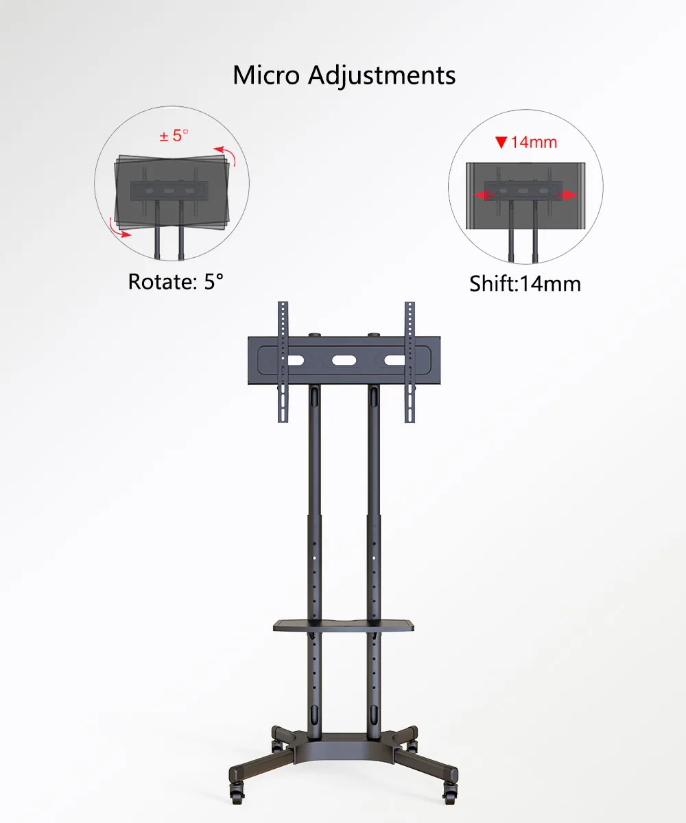 Mobile Heavy Duty Tv Stand With Mount For 3258inch Screens Buy Tv Stand With Mount,Stand Tv