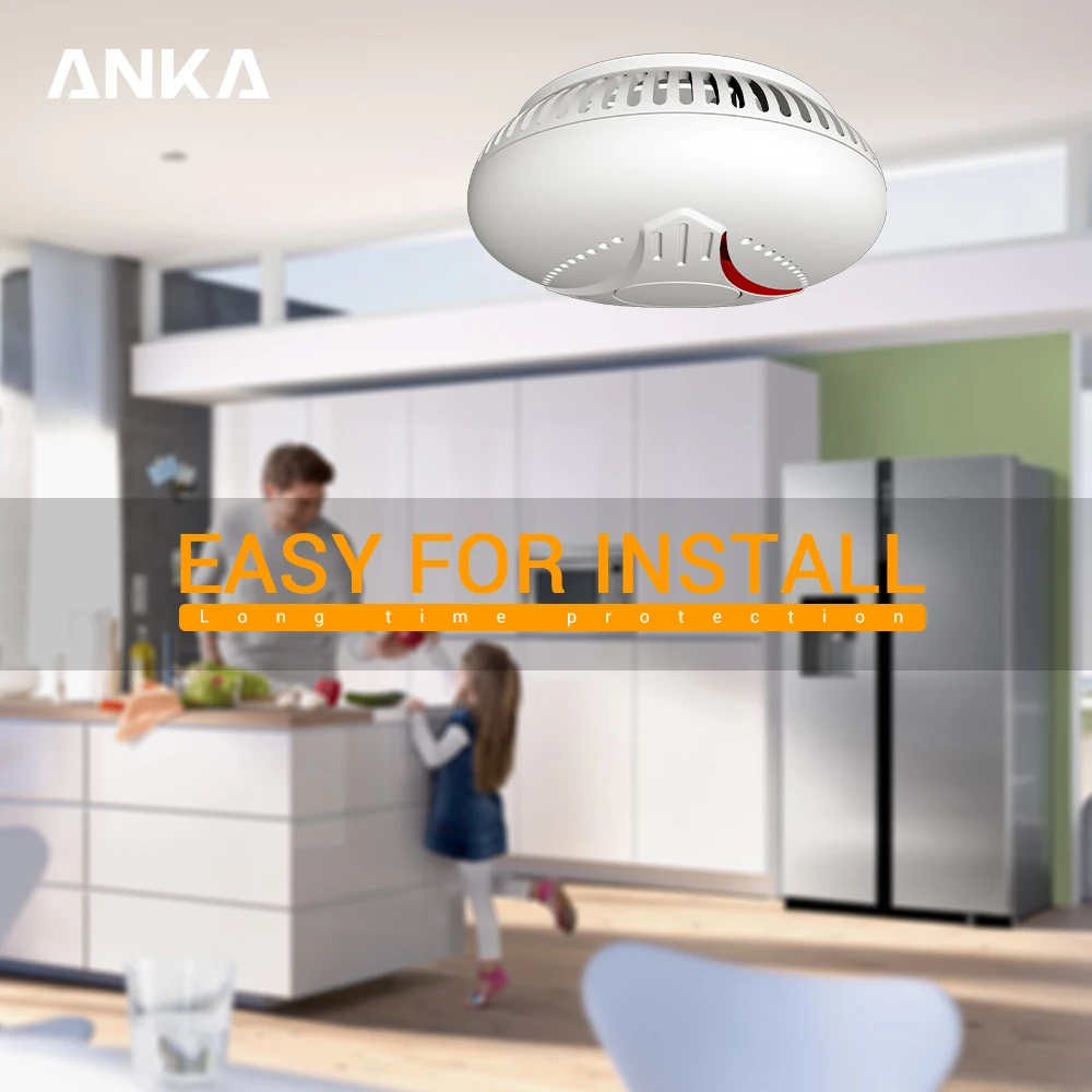Anka Security Alarms Smart Home Interconnected Fire Detector Linked Up Wireless Interlinked 0355