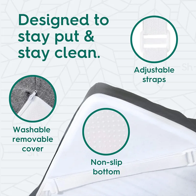 Eco-friendly bedroom mattress topper removable cover close-up texture