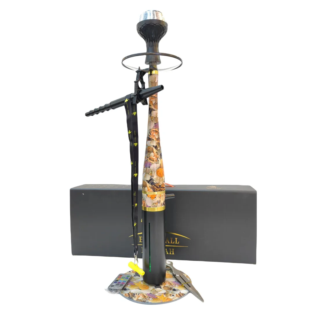 Large Chicha Russian Baseball Bat Hookah Set Custom Logo Aluminum
