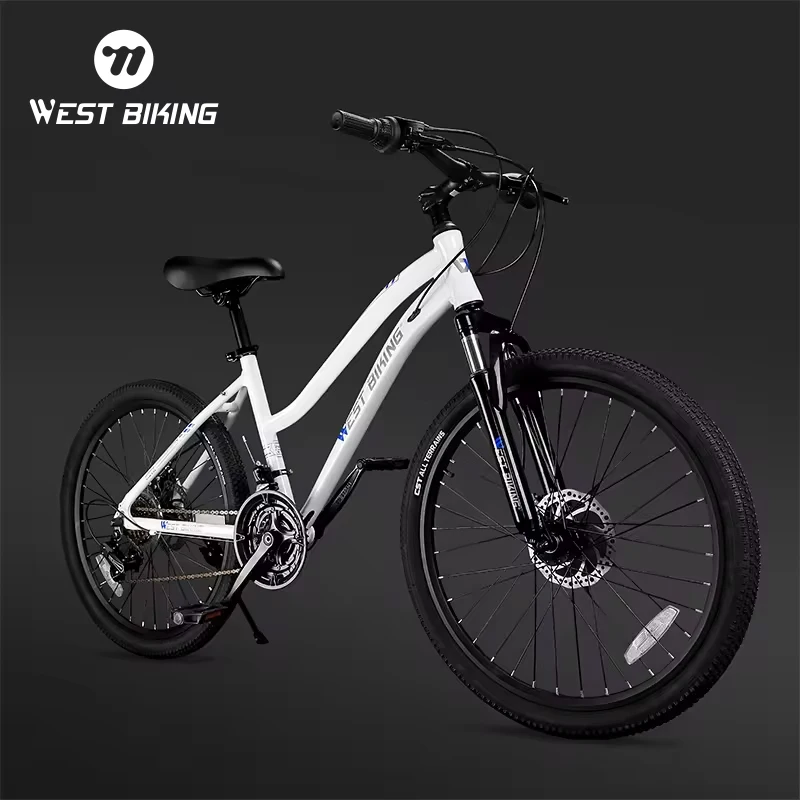 WEST BIKING 18 Speed Mountain Bike - Aluminum Alloy Frame