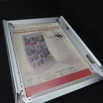 New design Manufacture aluminium snap frames Cheap A0 A1 A2 A3 A4 poster snap frames 25mm