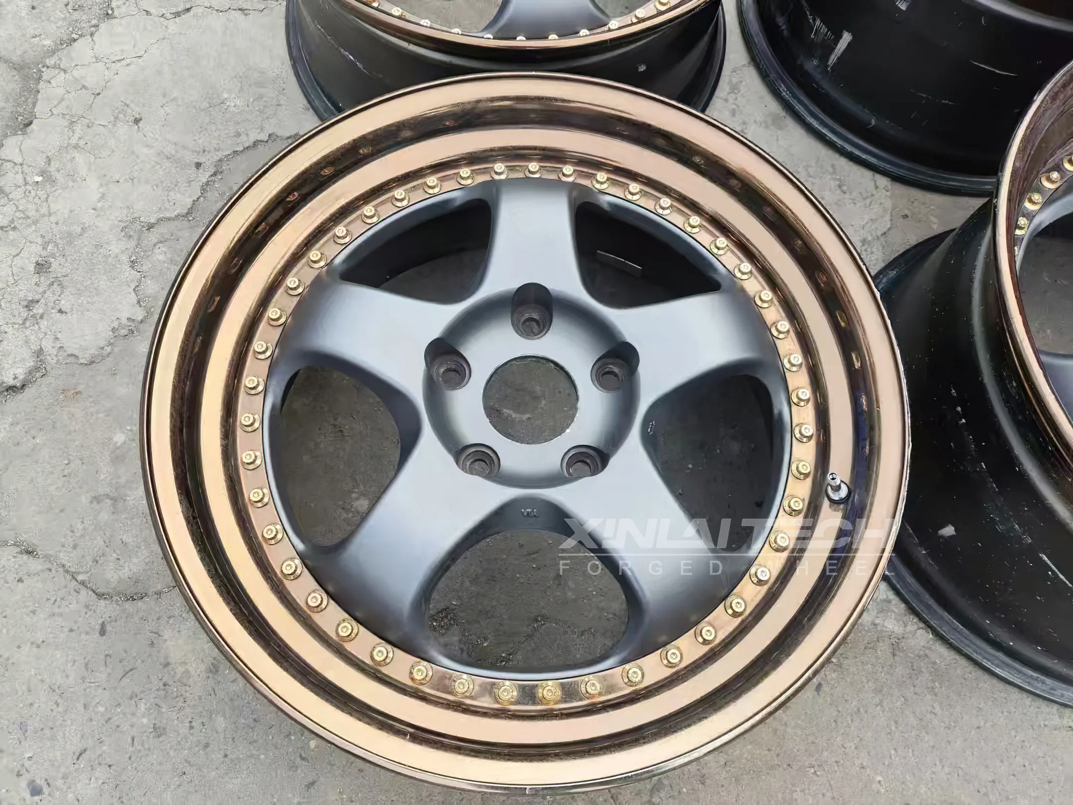 XL 2 Piece Deep Dish Deep Lip Concave Wheels 18 19 20 21 22 23 Inch 5x114.3 5x120 5x112 Custom Forged Wheels - Image 6