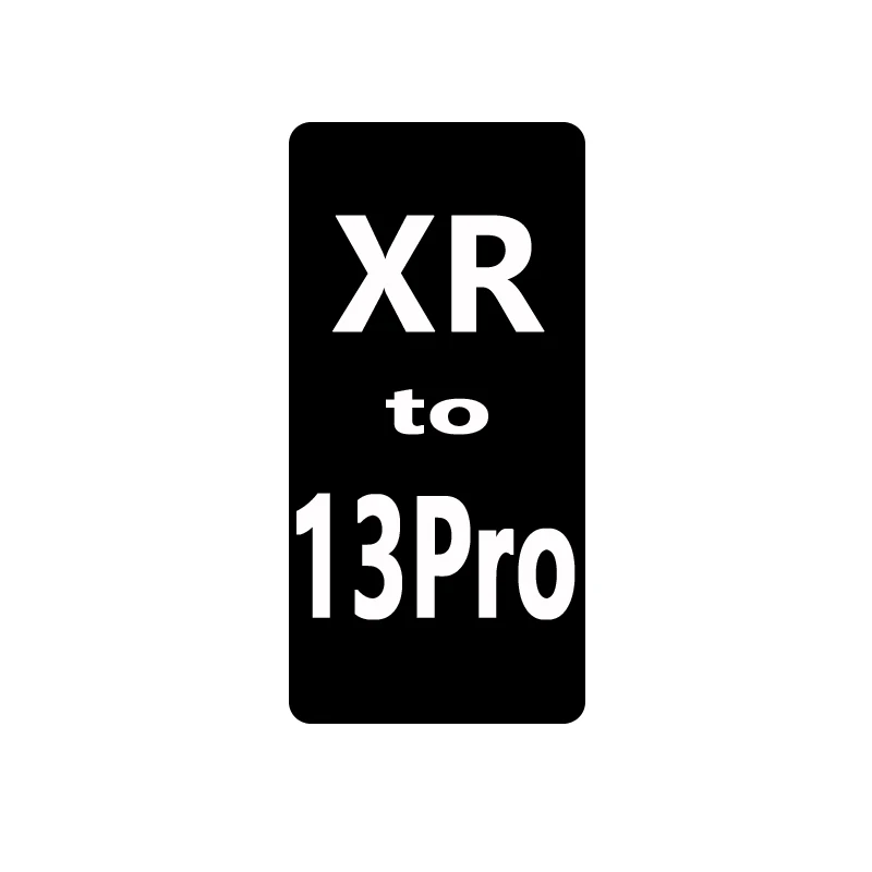 Xr до 13pro задний корпус XR 14 pro 13 X XS