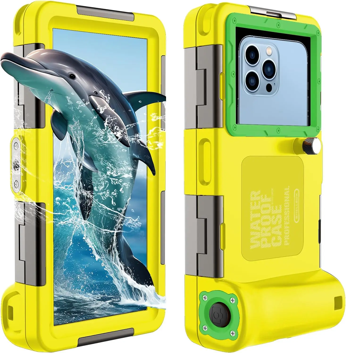 Laudtec Universal Anti-water Phone Case for Snorkeling and Diving [50ft/15m] Underwater Phone Case for Phone All Models