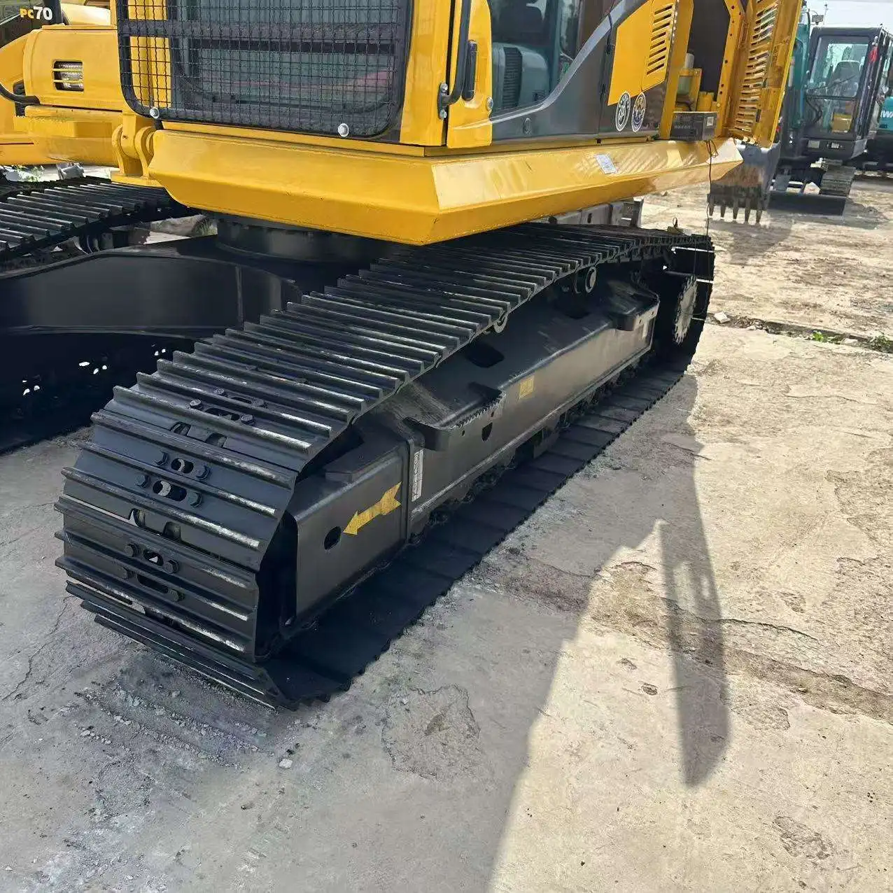 High Efficiency Original Japan Used Komatsu PC160 Crawler Excavator 16ton Second-hand Diggers for Sale in Stock