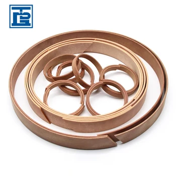 TONGDA Hydraulic Wear Ring Seal Phnnolic Fabric POM PA Nylon PTFE+Bronze WR Guide Ring Seal Hydraulic Cylinder Wear Ring