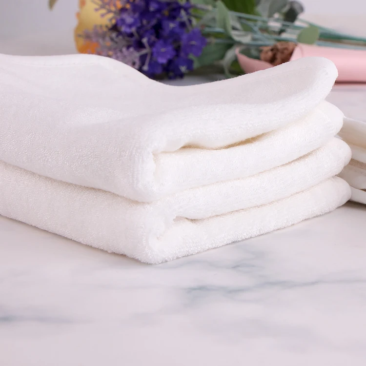 Factory Price  Customized Eco-Friendly Square Private Label Soft Small Bamboo Terry Cotton Face Towel Makeup Remover Towels