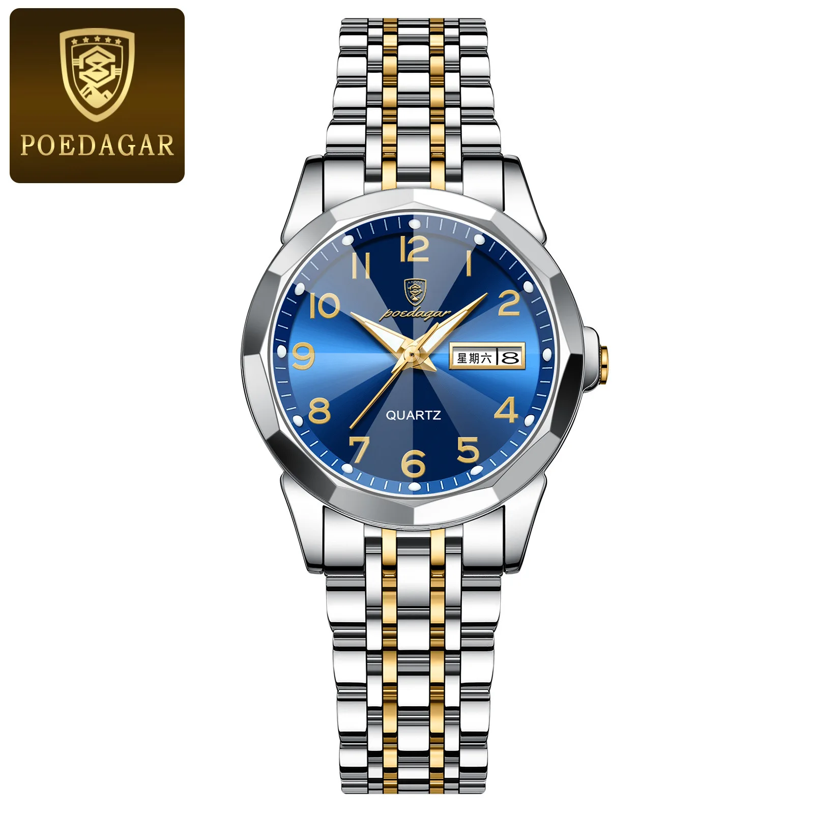 Luxury Women\'s Analog Quartz Wrist Watch Luminous Stainless Steel Bracelet S55d8c9d5e4494991ac86bd8496d22  main image 2