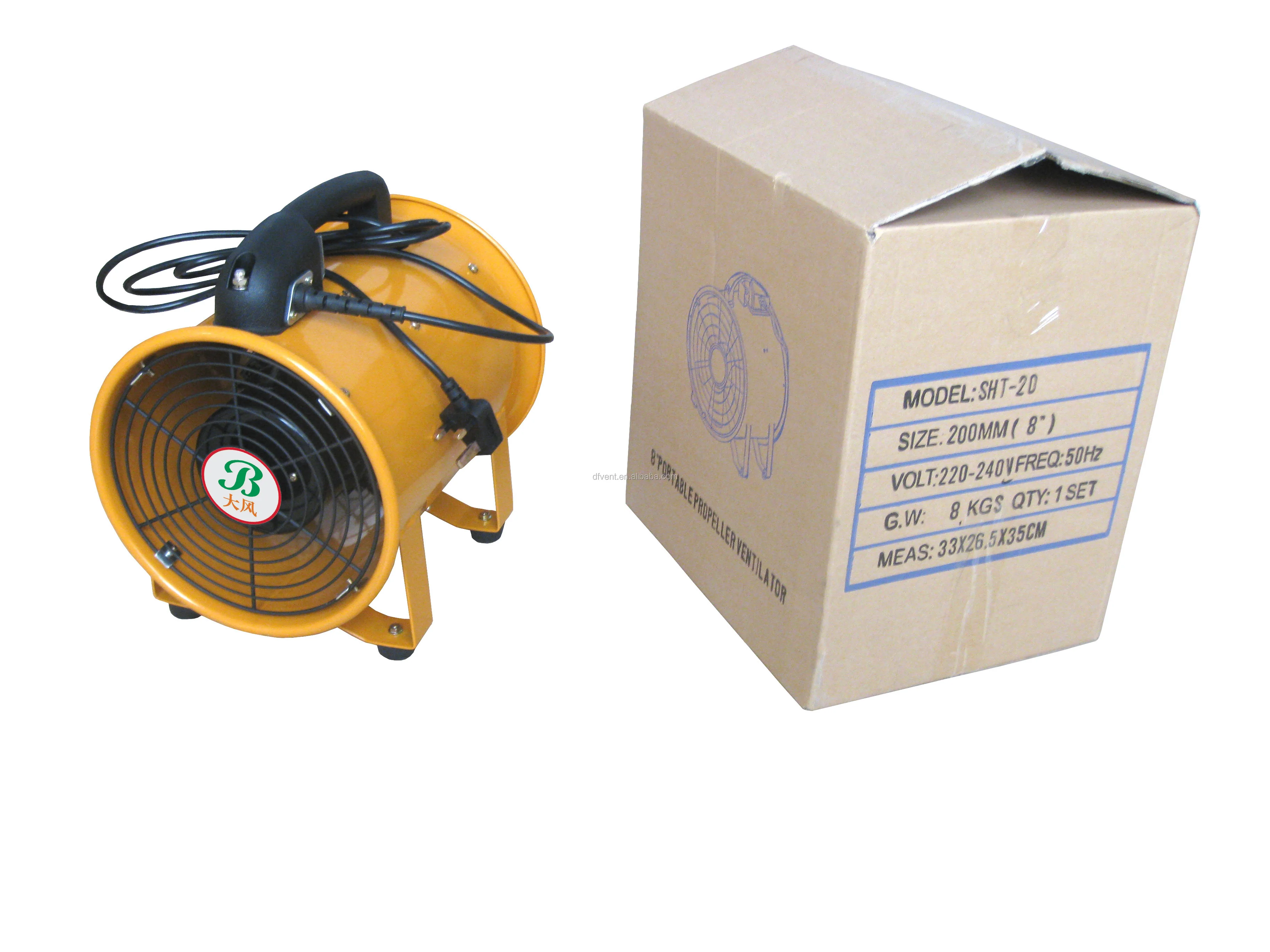 Portable for Exhaust Fan, PVC, 25FT, Aluminum, Axial - detail 14