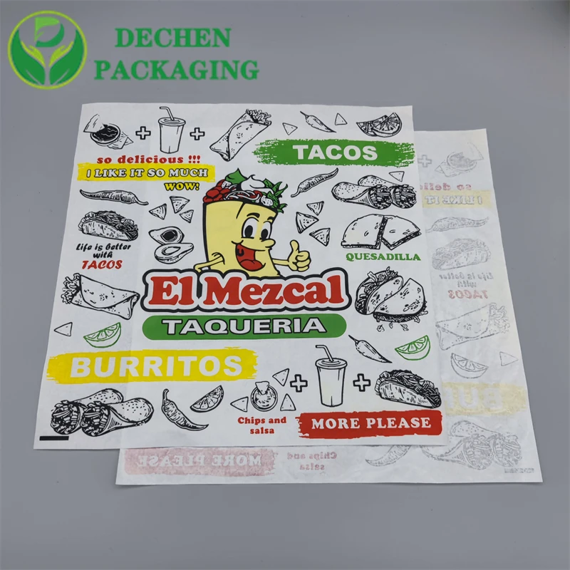 paper hamburger sleeves