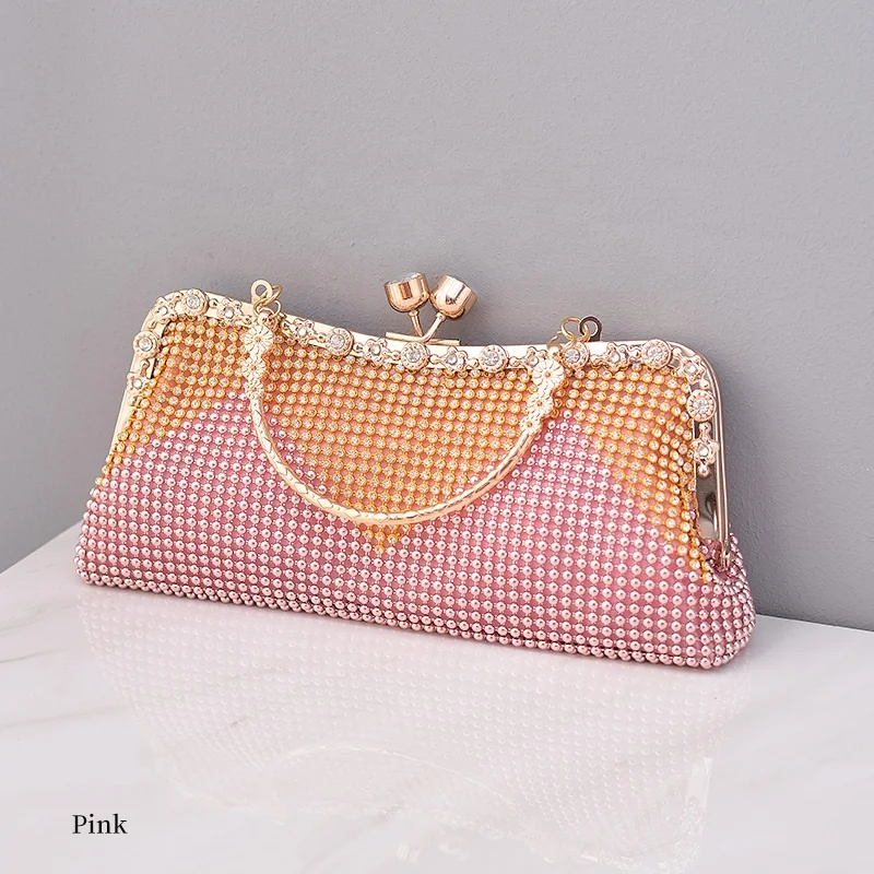 RB55 Evening Dress Bags for Women Clutch 2024 Luxury High Quality Handbag  Wholesale Latch Dinner Bag Ladies New Wedding Bags