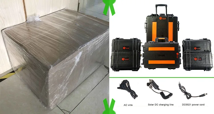 RYTON outdoor home solar portable power station 75AH 3000W solar generator 220V from China supplier