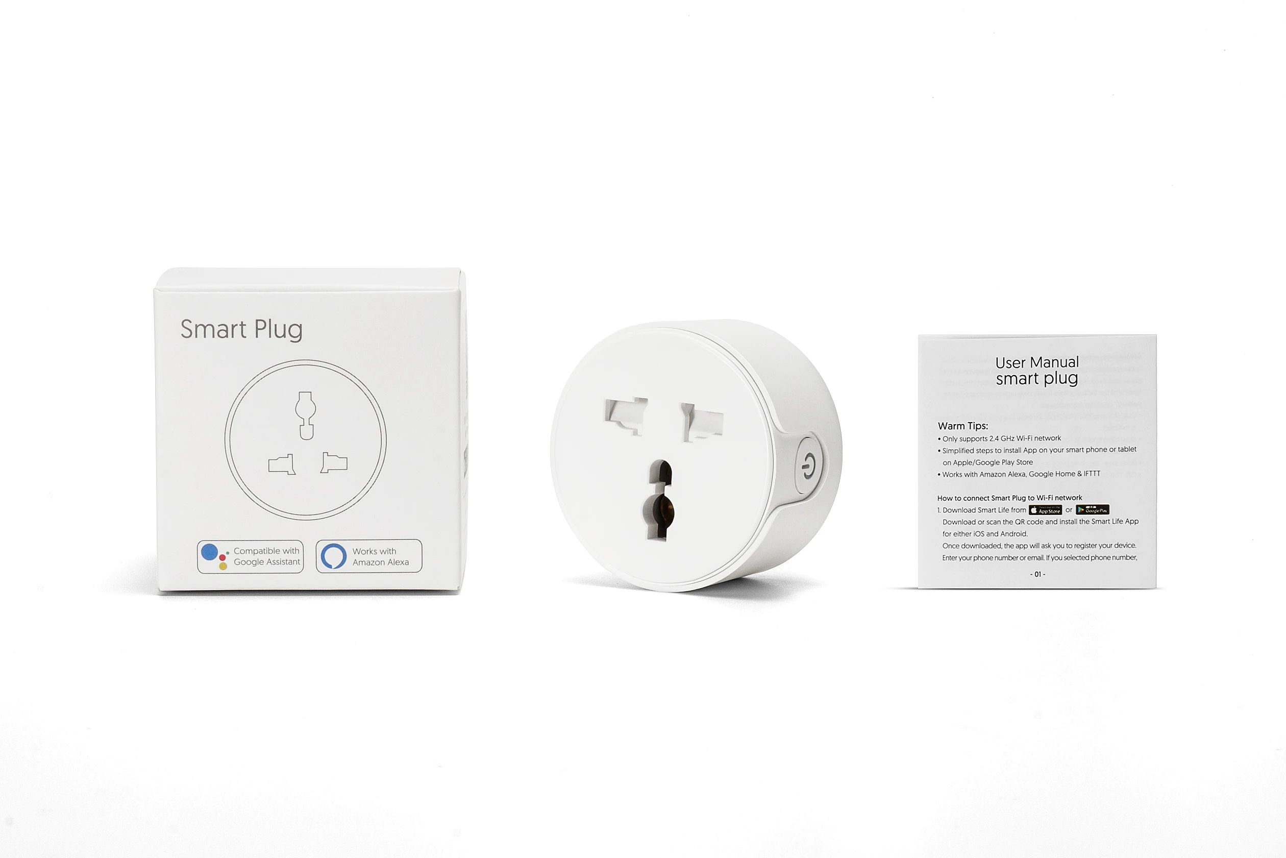 Setup Smart Life Smart Plug with Google Home - Smart Life Google