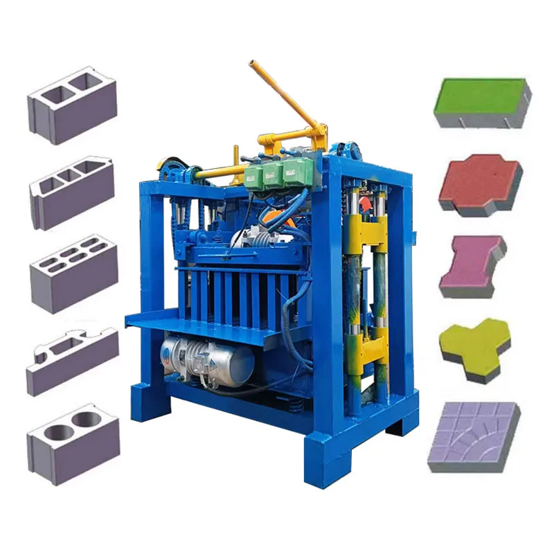 4-40C Smart Standard Immobile Molding Lightweight Interlocking Brick Molder