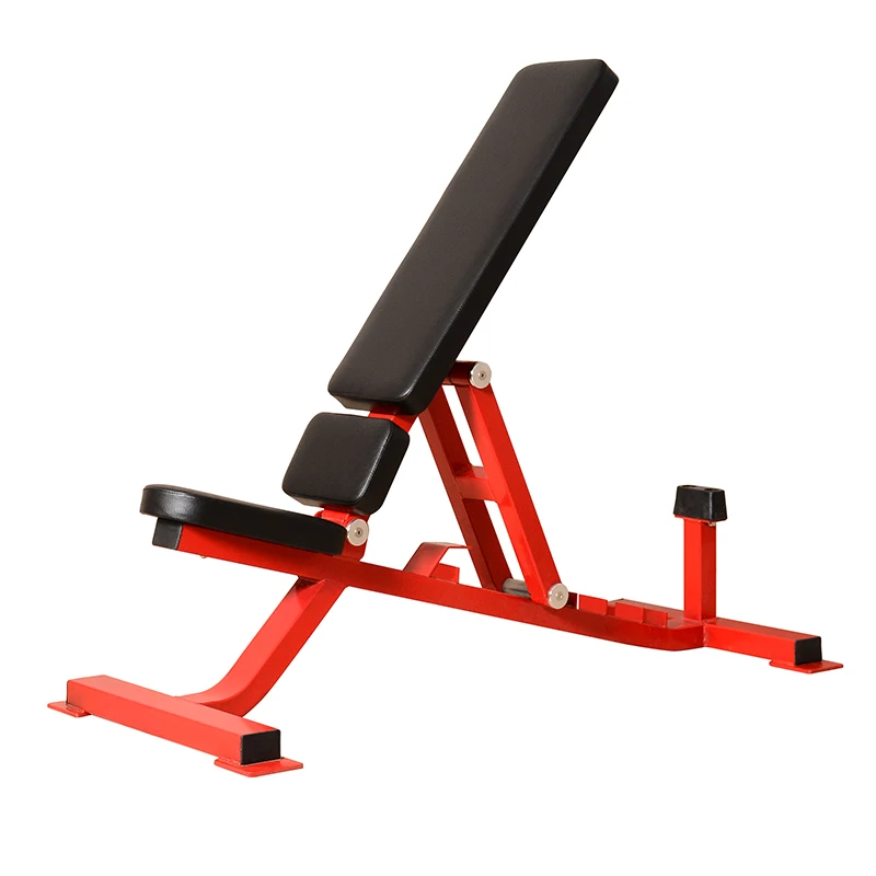 Коммерческий тренажерный зал оборудование здания тела YW-1606 настраиваемая скамья для пресса