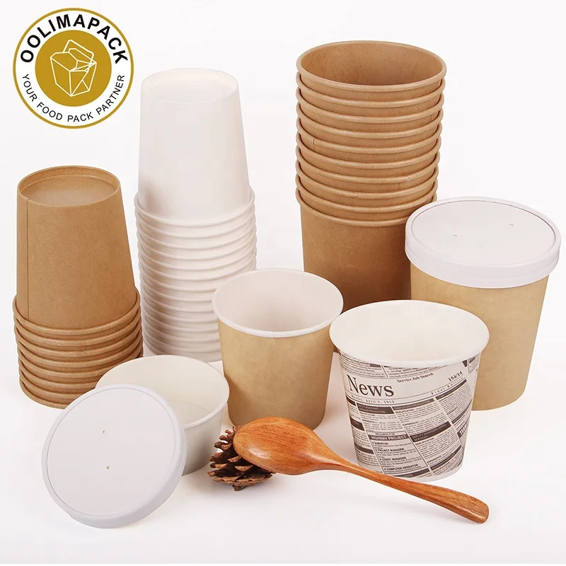 Custom Soup Paper Cups
