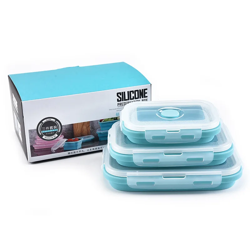 Wholesale Create Your Own Collapsible Silicone Lunch Box — Neil Enterprises  Inc.