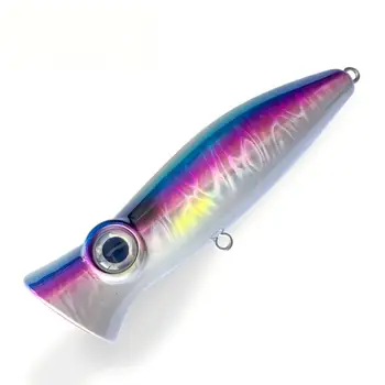 CHEEERY Factory Popper Fishing Hard Lure ABS Material Saltwater River Lake Stream 14g 80mm Artificial Floating Lure – Popper – view 4
