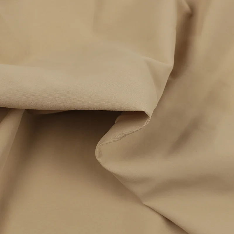 Taslon de nailon 320D con tela impermeable para chaqueta de invierno para hombre con revestimiento de PU