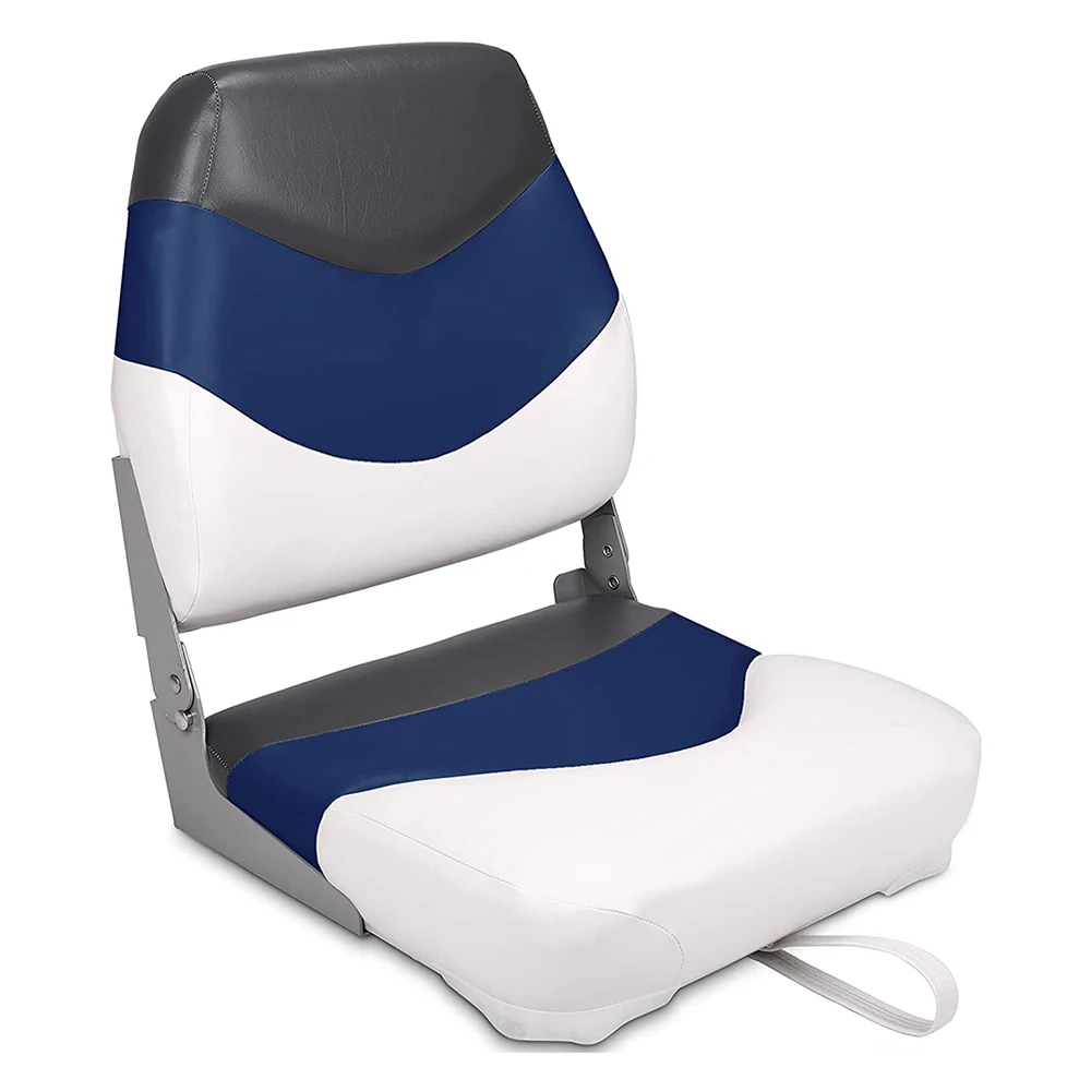 Discount Sale Bass Boat Seat Foldaway Fishing Boat Seat High Back