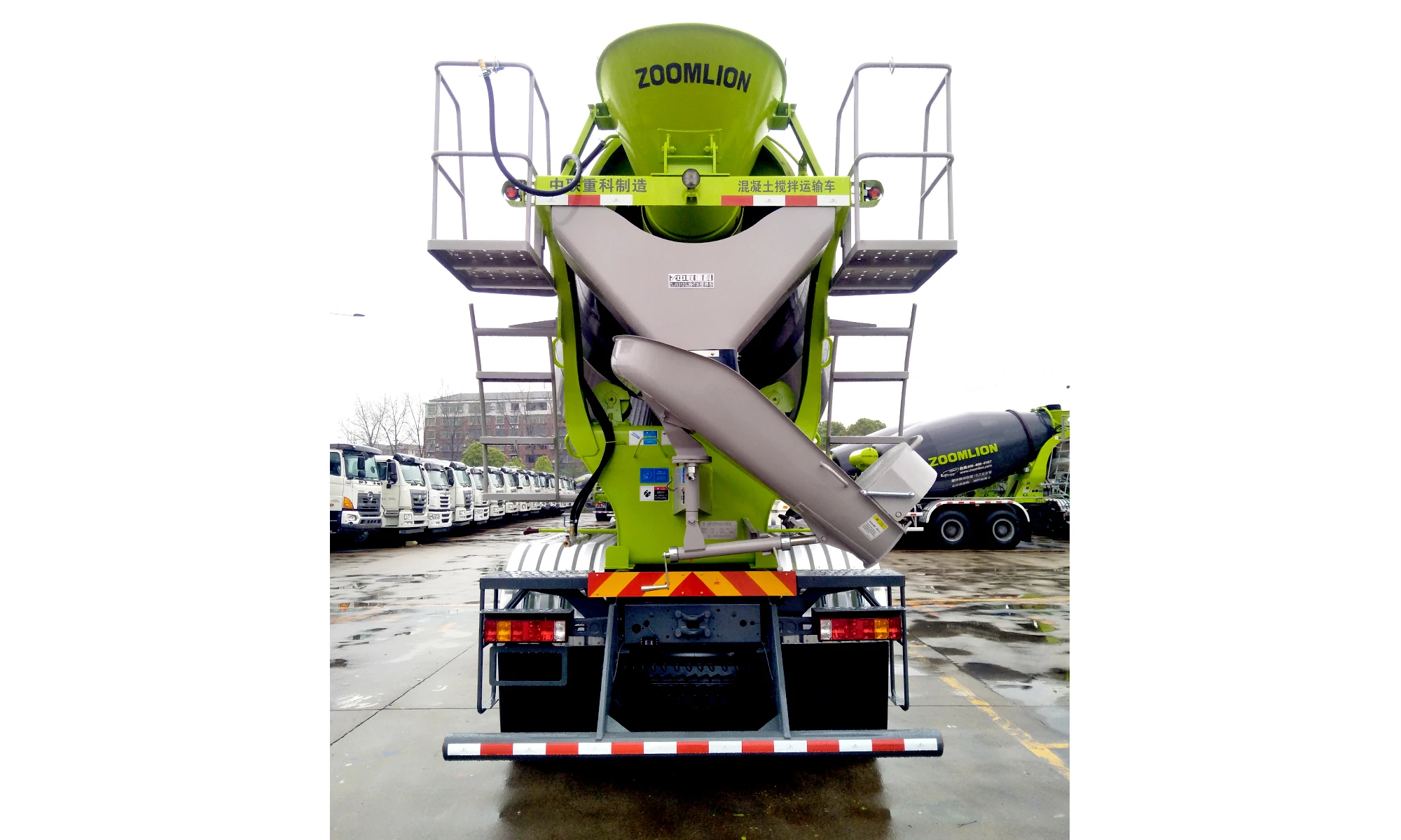 Concrete Mix Machine Mini Zoomlion 8m3 Concrete Mixer Truck Diesel Concrete Mixer