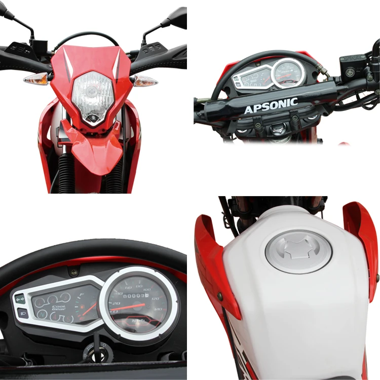 200cc modern cheap high quality hot sales racing Motorcycle of APSONIC off-road motorcycle for Africa