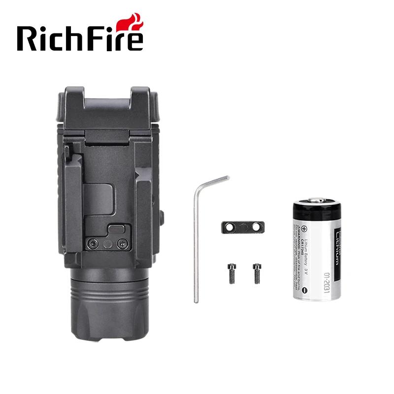 Compact High Power 400 Lumen Green Laser Flashlight Combo With 20mm Card Slot Laser Tactical Flashlight Light
