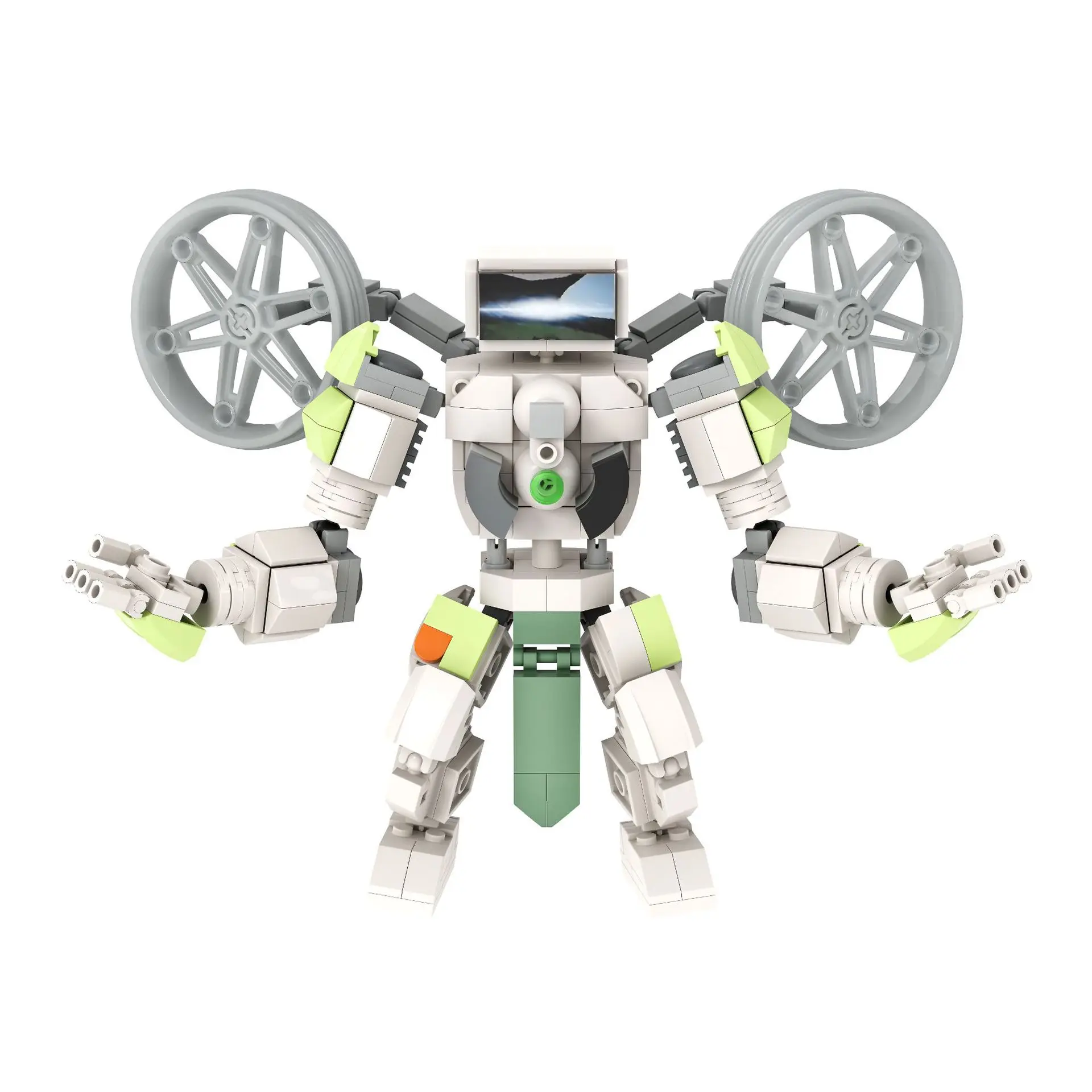 Wholesale Custom Building Blocks Sets Cute Anime Plushies Figure Girl Figura De Characters Toys Adult Statues
