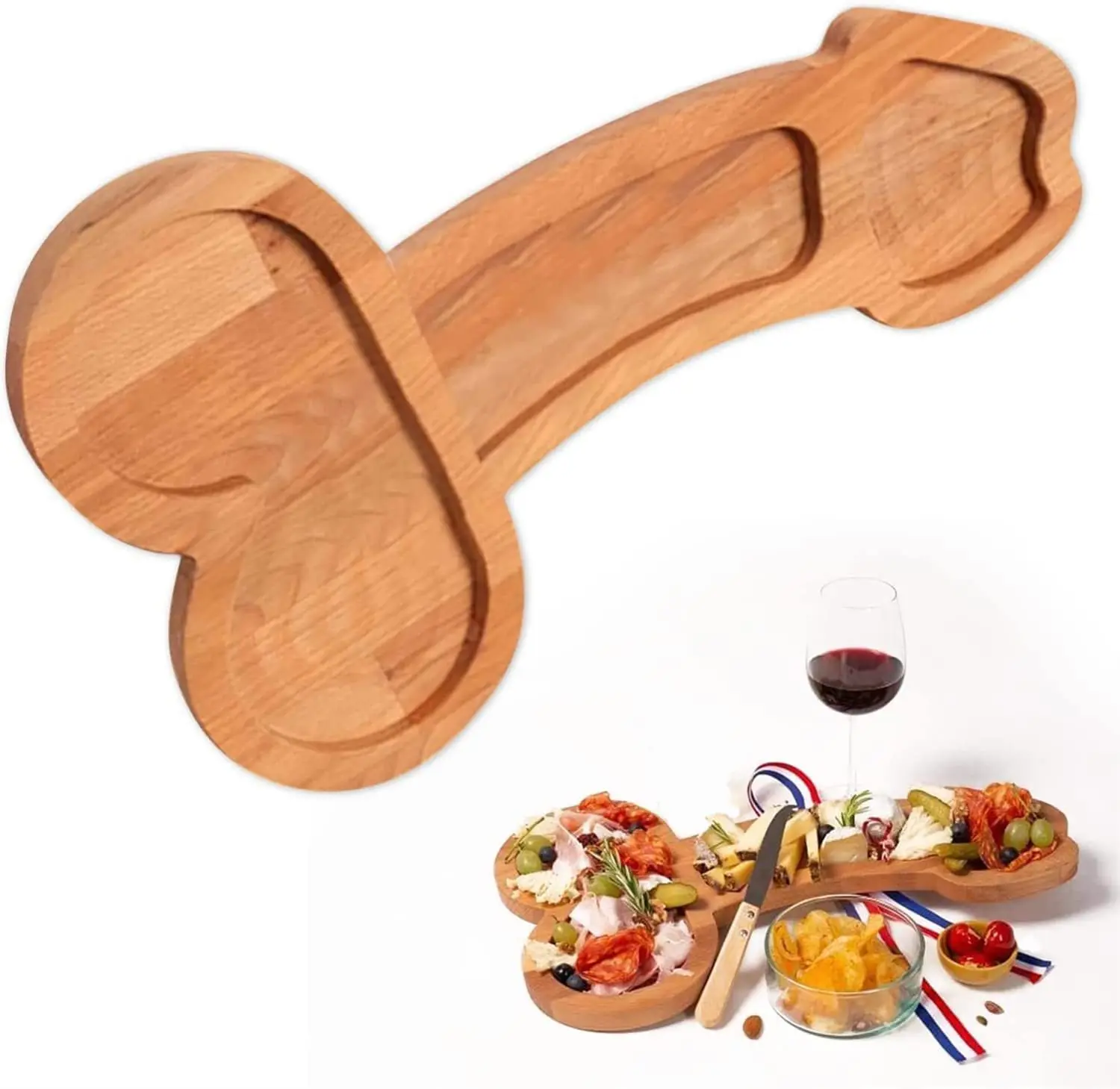 2022 Aperitif Board Funny Wooden Cheese Board Restaurant Platter Bachelorette Party Supplies