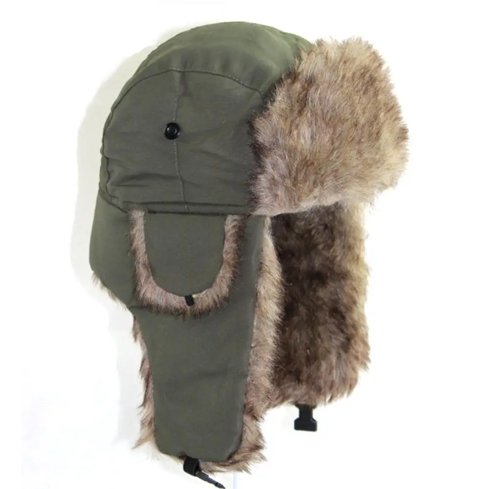 Winter Mad Bomber Canvas Aviator Pilot 