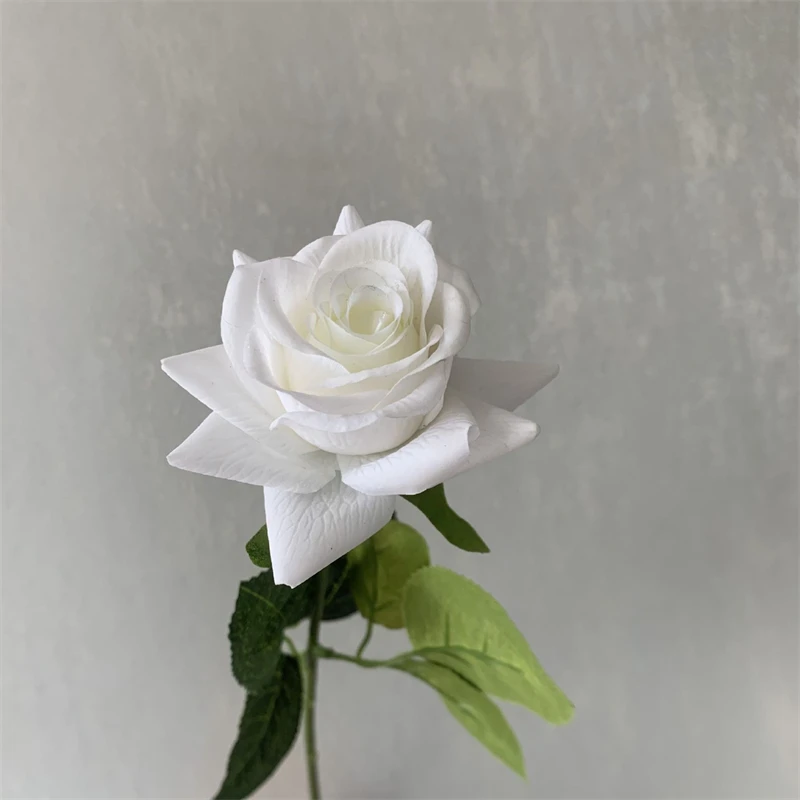 Real Touch Artificial Flower Roses Wedding Decoration Rose Latex Roses