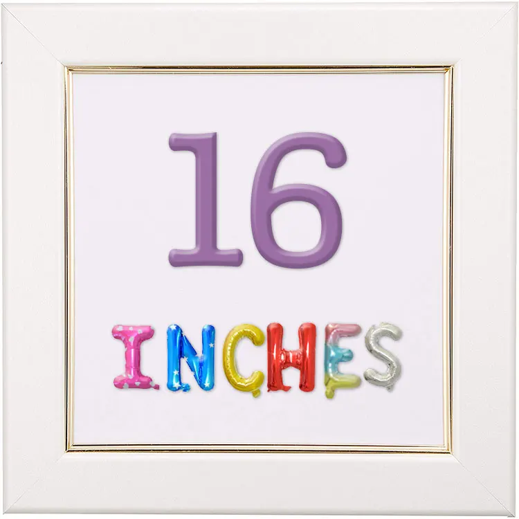 MTF Wholesale 16 Inches Letter Balloons 16 Mosaic Letters and Numbers ...