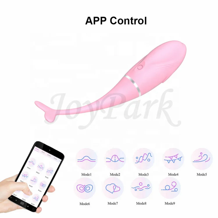 JoyPark Delfin-Massagegerät Handy Erotik-Spiele Video Wiederaufladbarer  Damen-Slip-Vibrator Fernbedienung App-Steuerung Vibrator