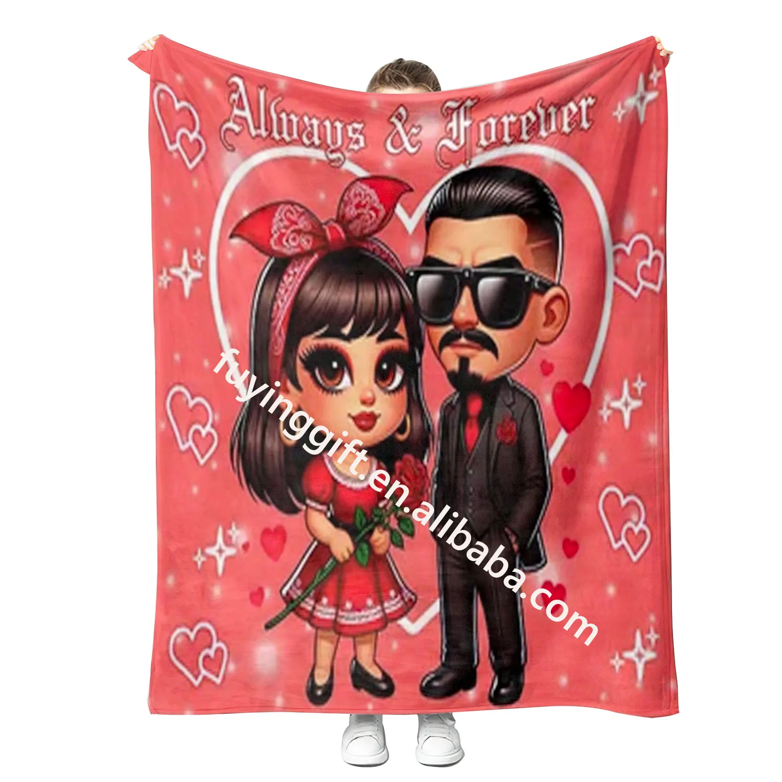 Cute Horror Smell Now Cry Later Spanish Girl Blanket Custom Cholo