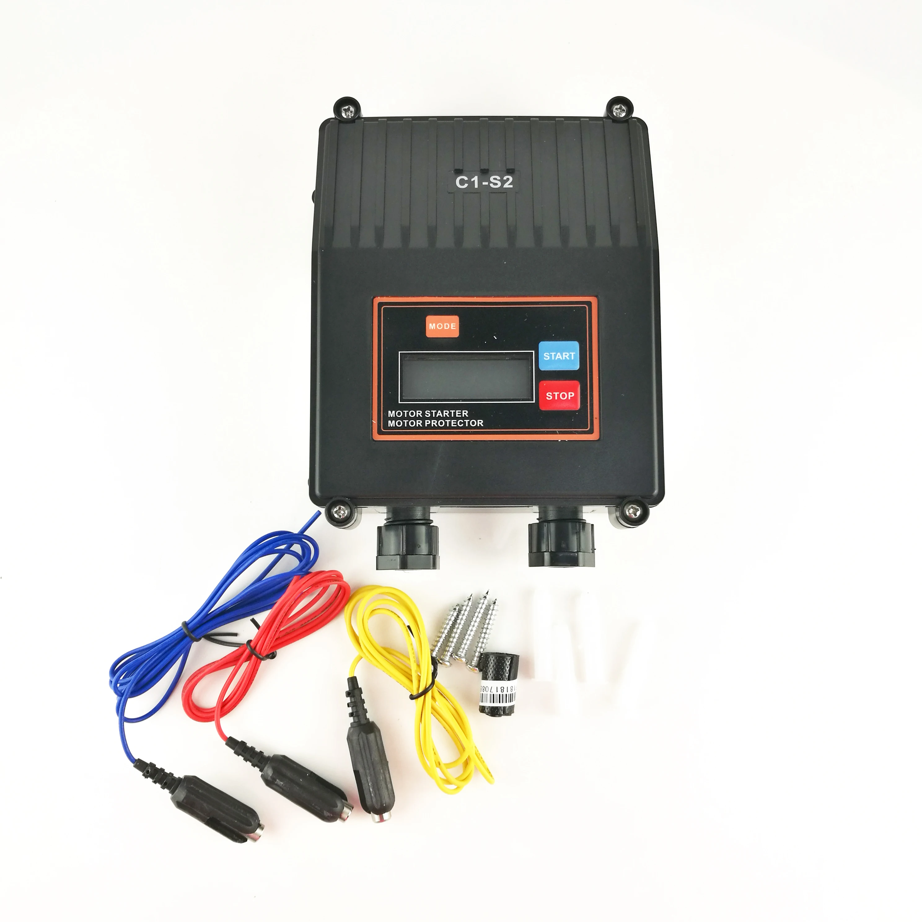 220v Water Pump Controller Box LCD Dynamic Display Automatic Water Tank Level Controller