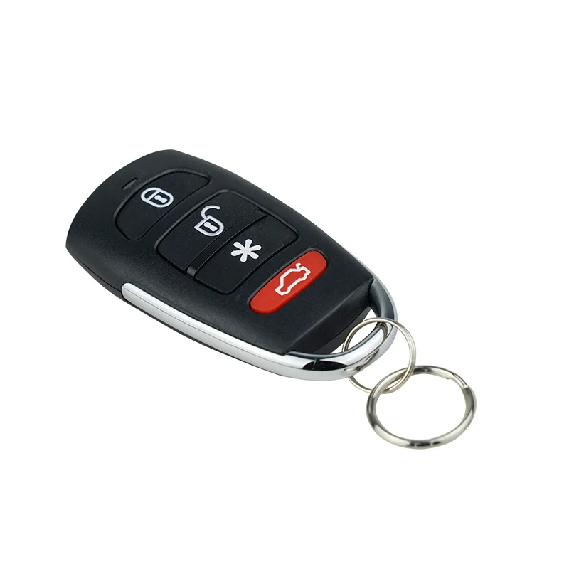 High Quality Car Alarm System One Way Rolling Code Car Security Alarm