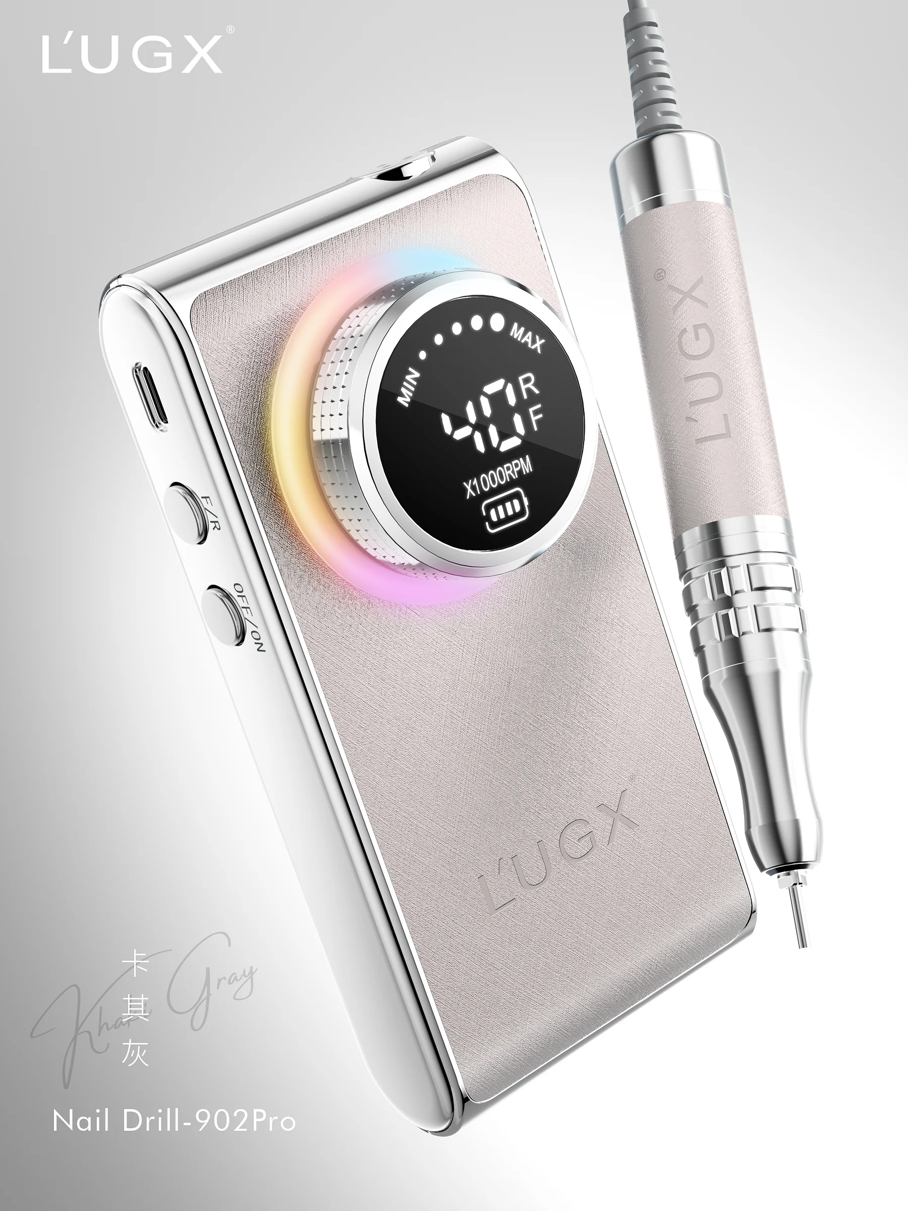 LUGX LG902 PRO 40000RPM Waterproof Brushless Motor LED Display