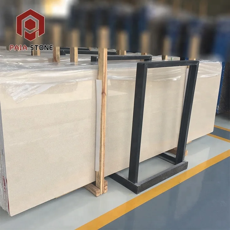 product customized chinese cheap price beige travertine stone marble floor tile-2