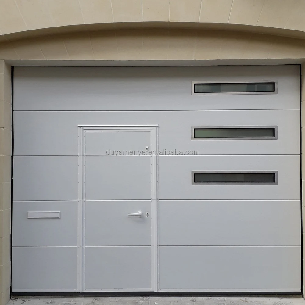 High Quality Steel Garage Door with Modern Design Thermal Insulation Feature Finished Surface-Made in China Low Price
