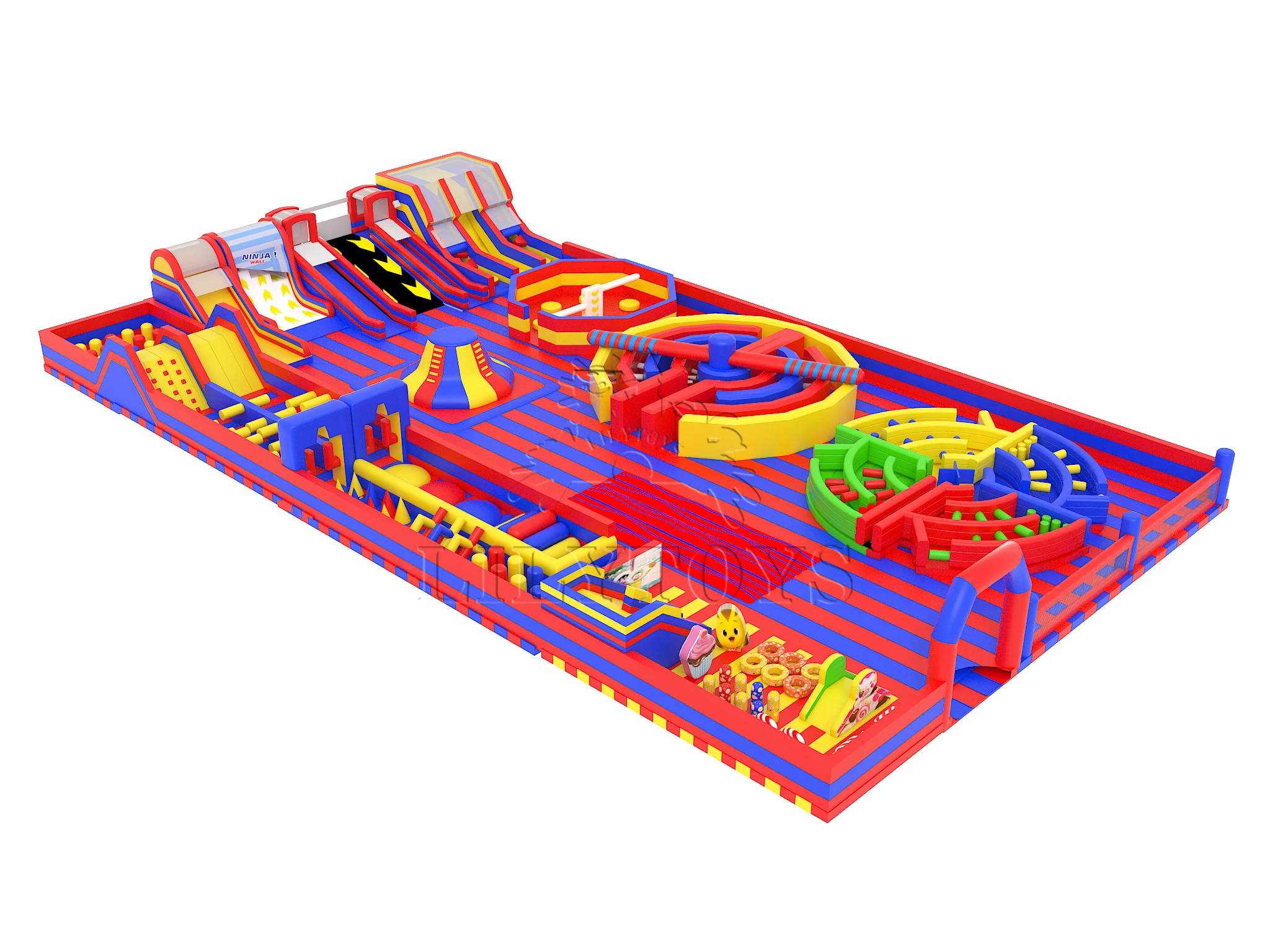 
2020 новый дизайн, большая надувная игровая площадка, надувной батут для продажи 