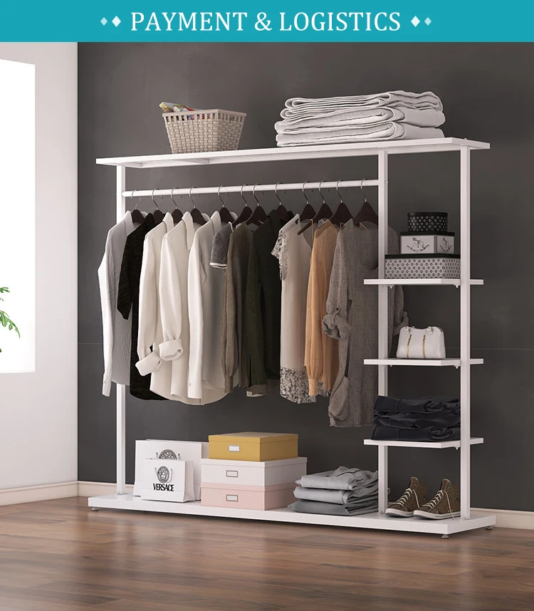 Fashion Retail Clothes Rack Clothing Shop Fitting For Cloth Hanger