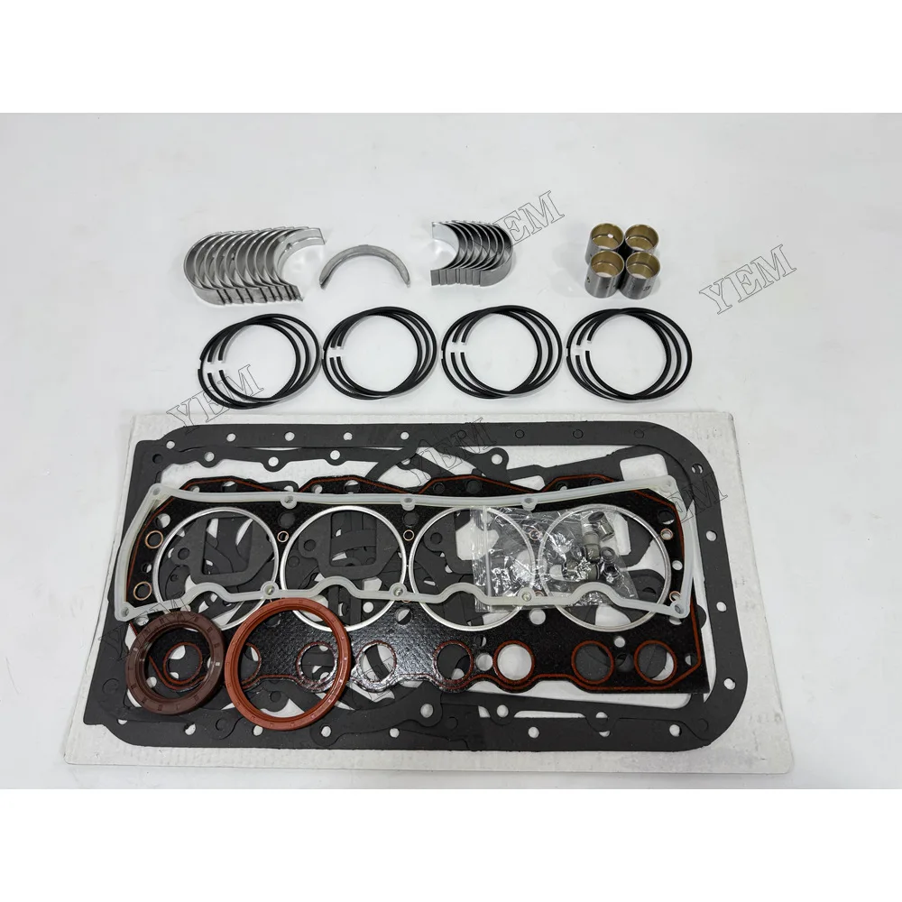For Deutz CA498-12 Piston Rings With Gasket Set With Bearing Set Universal Engine Parts