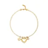 collana cuore bianco