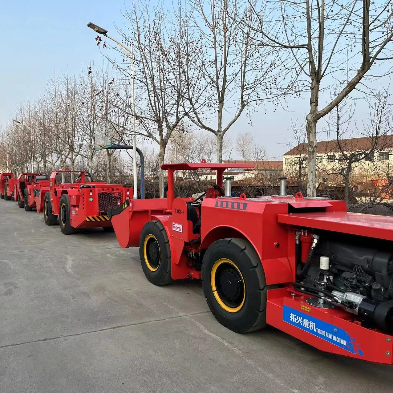 Yantai Tuoxing Underground With High Efficiency Lhd With 2 Tons 4wd Hot Sale Underground Mining Loader Scooptram