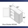 H Coctelera azul-W3340