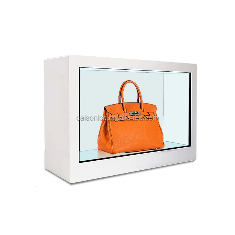 32 inch 3D indoor led Holographic monitor Transparent LCD video Screen Display Lcd Hologram Transparent Display support OEM factory